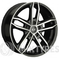 LS Wheels LS376 7x16 5x114.3 ET 40 Dia 73.1 (Silver)